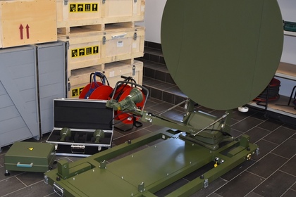 Февраль 2019 - поставка приемного комплекса Ка-диапазона на базе антенны 1.2 м